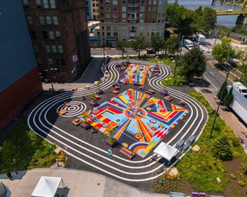 Sharmistha Ray Turns Pickleball Courts Into Captivating Works of Art
