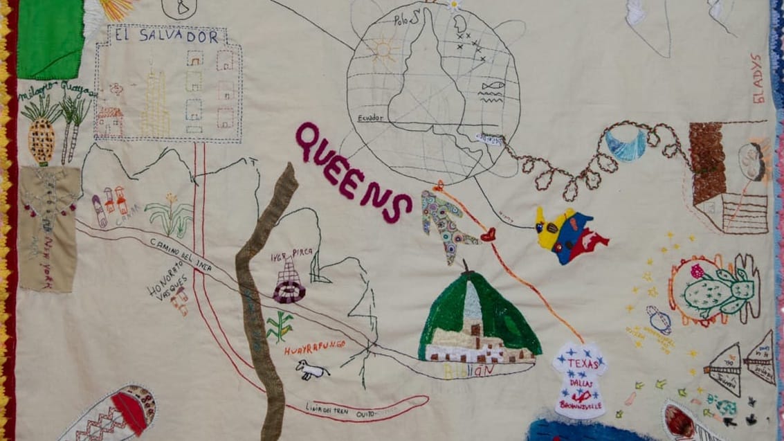 In Queens, Immigrant Women Stitch a More Honest Atlas